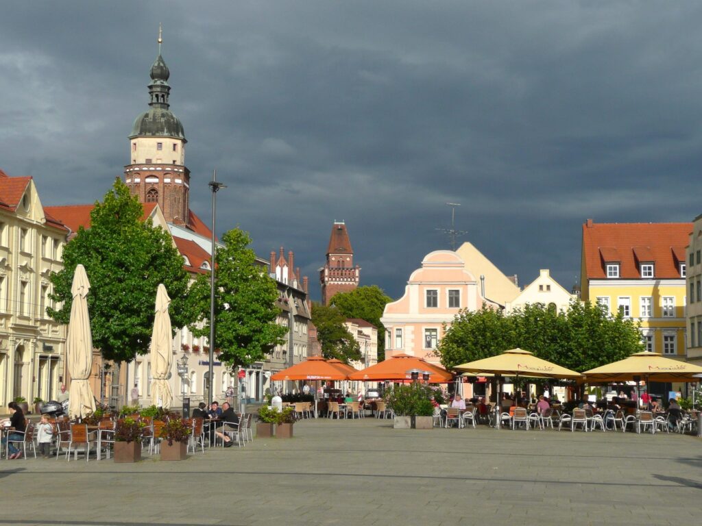 Ansicht von Cottbus