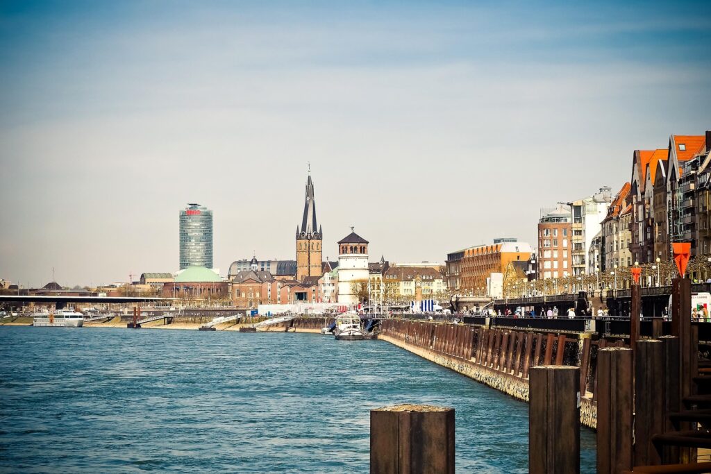 Ansicht von Düsseldorf