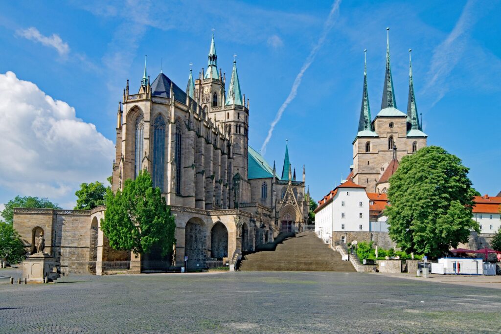 Ansicht von Erfurt