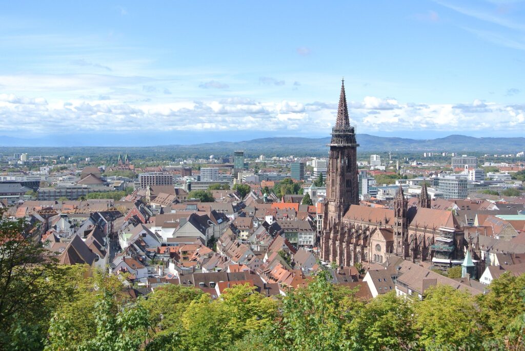 Ansicht von Freiburg
