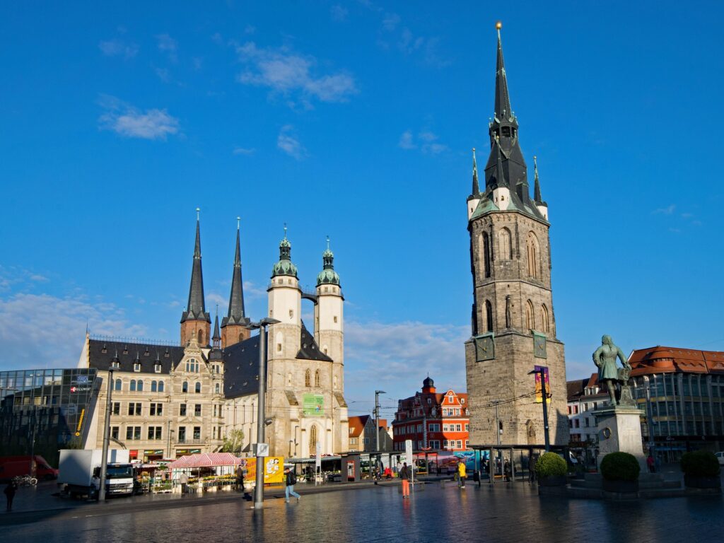 Ansicht von Halle (Saale)