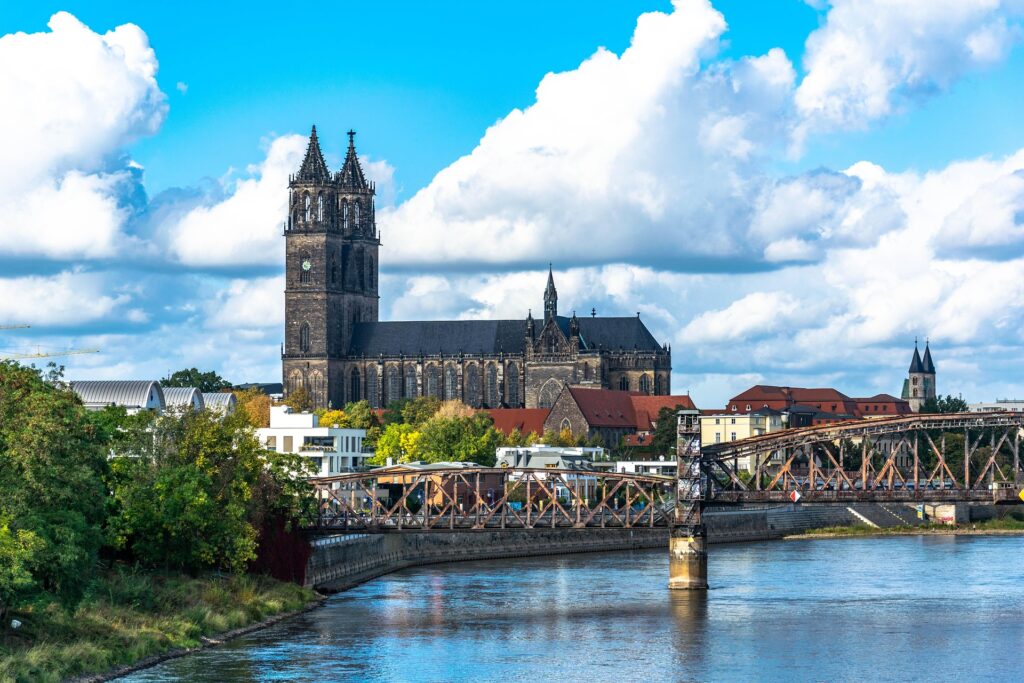 Ansicht von Magdeburg